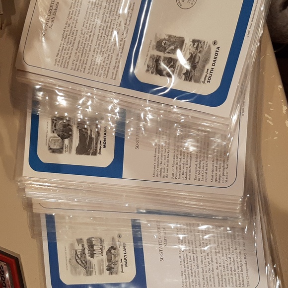 2002 official first day of issue state greetings 35 states - Picture 1 of 4